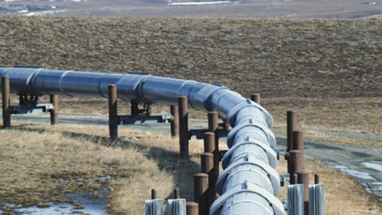 Imagen de archivo de un tramo de gasoducto