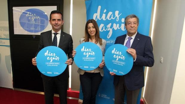 Presentación de la iniciativa «Días azuis do comercio galego»