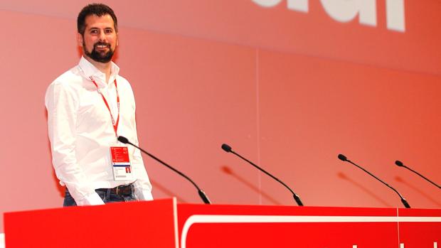 Luis Tudanca, durante el 39 Congreso Federal del PSOE este pasado fin de semana