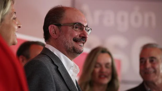 Javier Lambán, líder del PSOE aragonés y presidente del Gobierno regional
