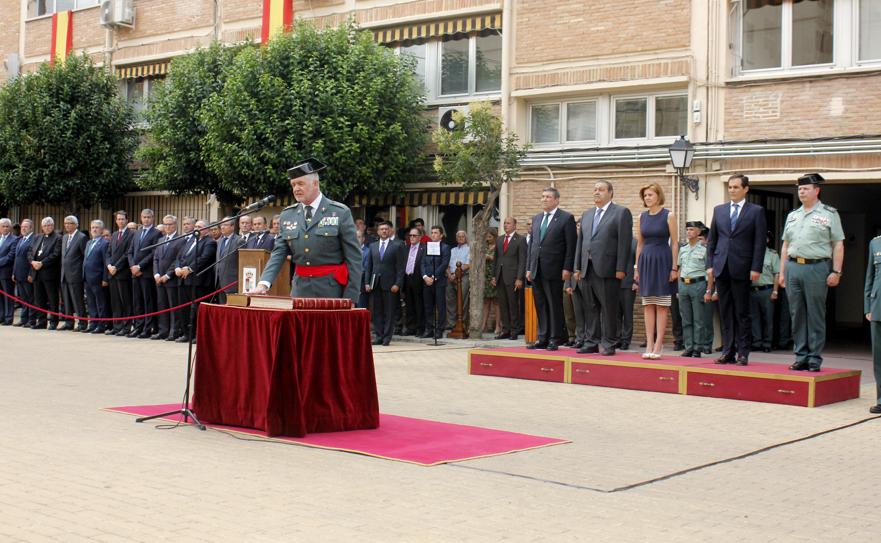 El general de brigada Manuel Llamas jura este martes su cargo como máximo responsable de la Guardia Civil en Castilla-La Mancha