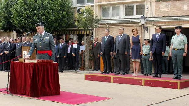 El general de brigada Manuel Llamas jura este martes su cargo como máximo responsable de la Guardia Civil en Castilla-La Mancha