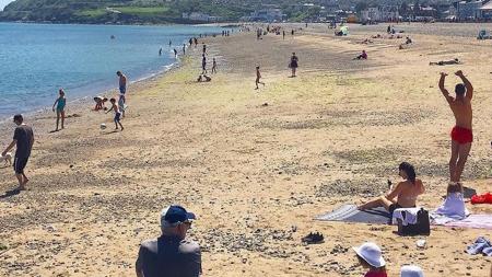 Bray , en el condado de Wicklow, situado al sur de Dublín