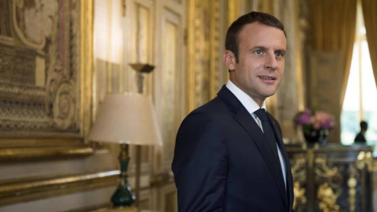 El presidente galo, Emmanuel Macron