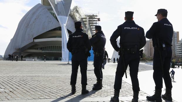 Imagen de la Policía Nacional de Valencia