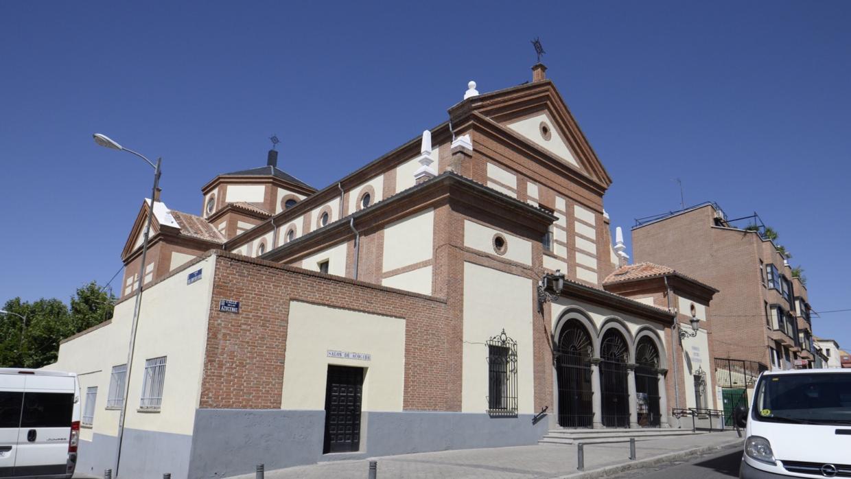 Fachada de la Iglesia de Nuestra Señora de las Victorias, en Tetuán