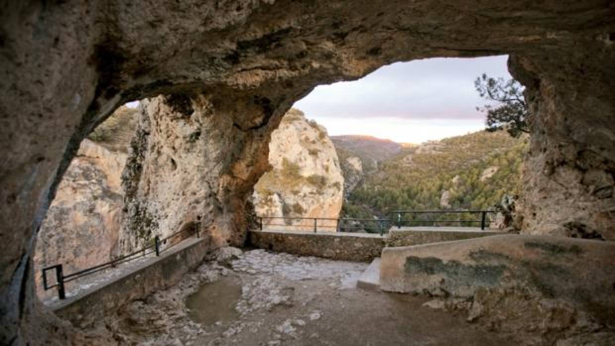 Barranco del Ventano del Diablo, en Villalba de la Sierra