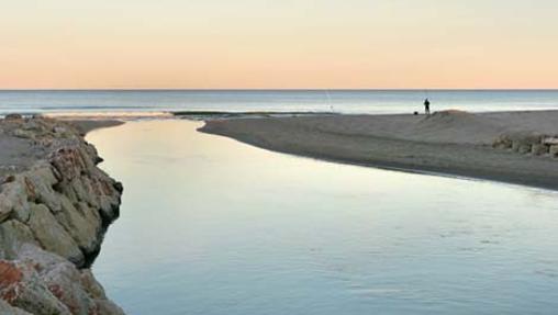 Imagen de la playa del Mareny dels Barraquetes