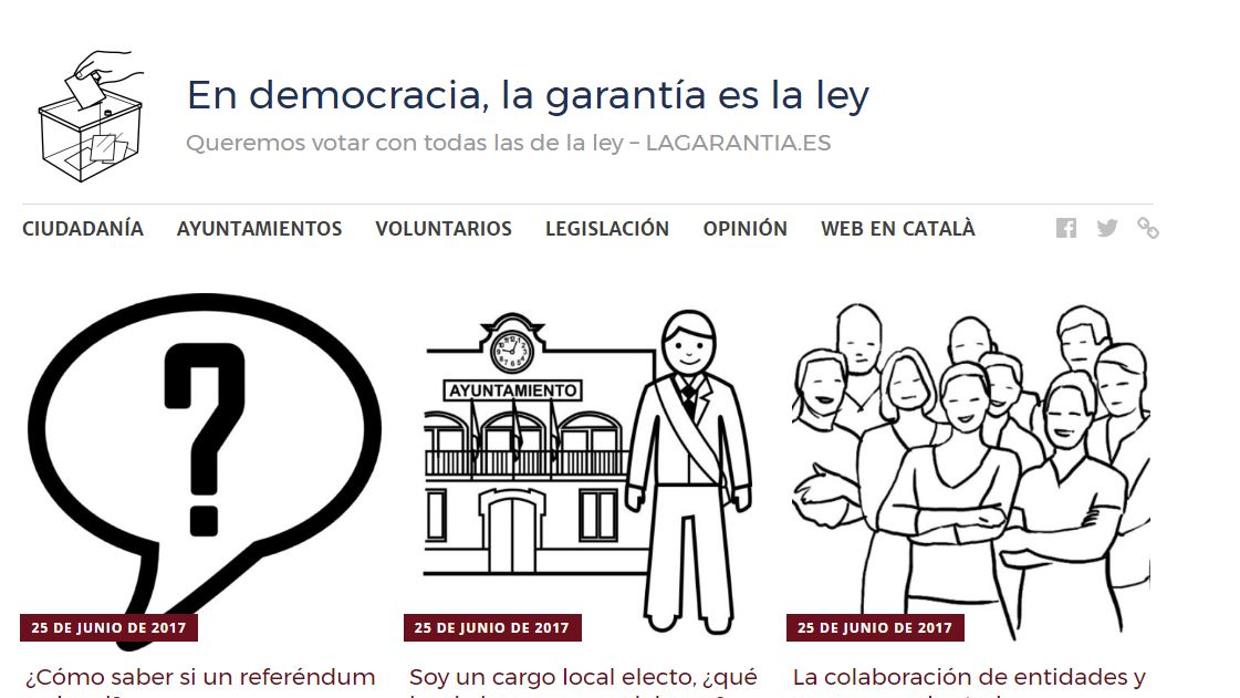 En la web se explica, por ejemplo, cuáles son los requisitos para que una convocatoria sea legal