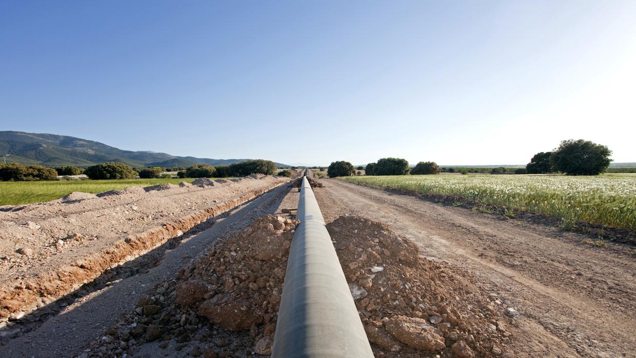 Tubería de transporte de gas