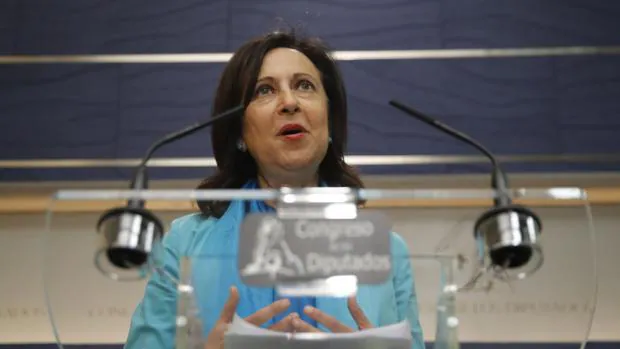 Margarita Robles, portavoz del PSOE en el Congreso de los Diputados