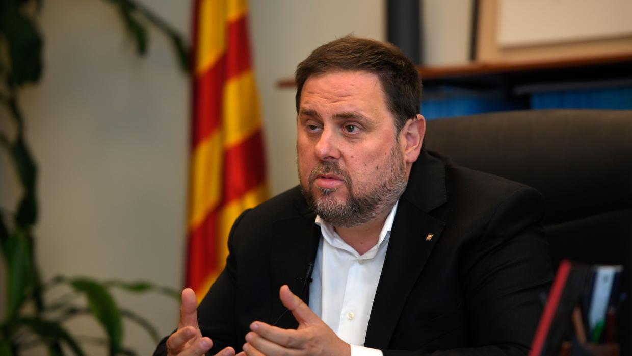 El líder de ERC, Oriol Junqueras