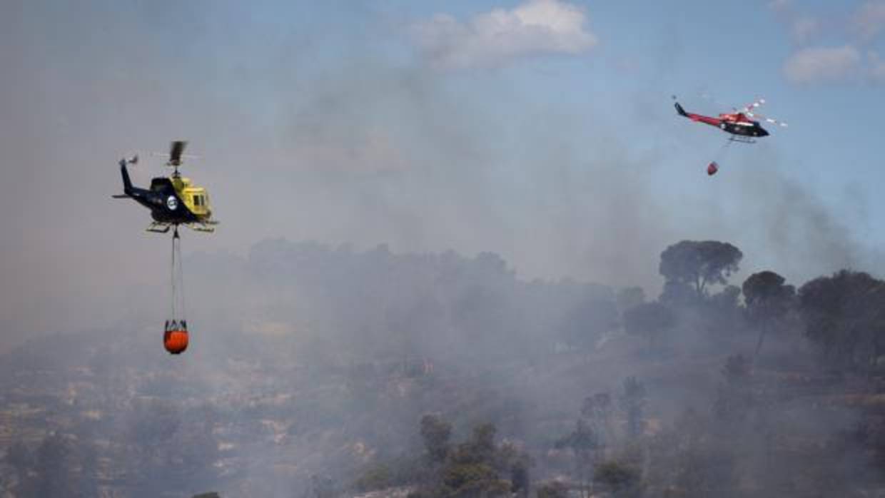 Imagen de archivo del incendio de la Sierra Calderona