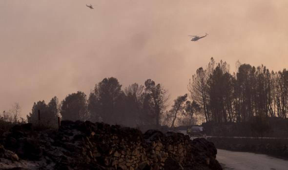 Incendio en Adeadávila