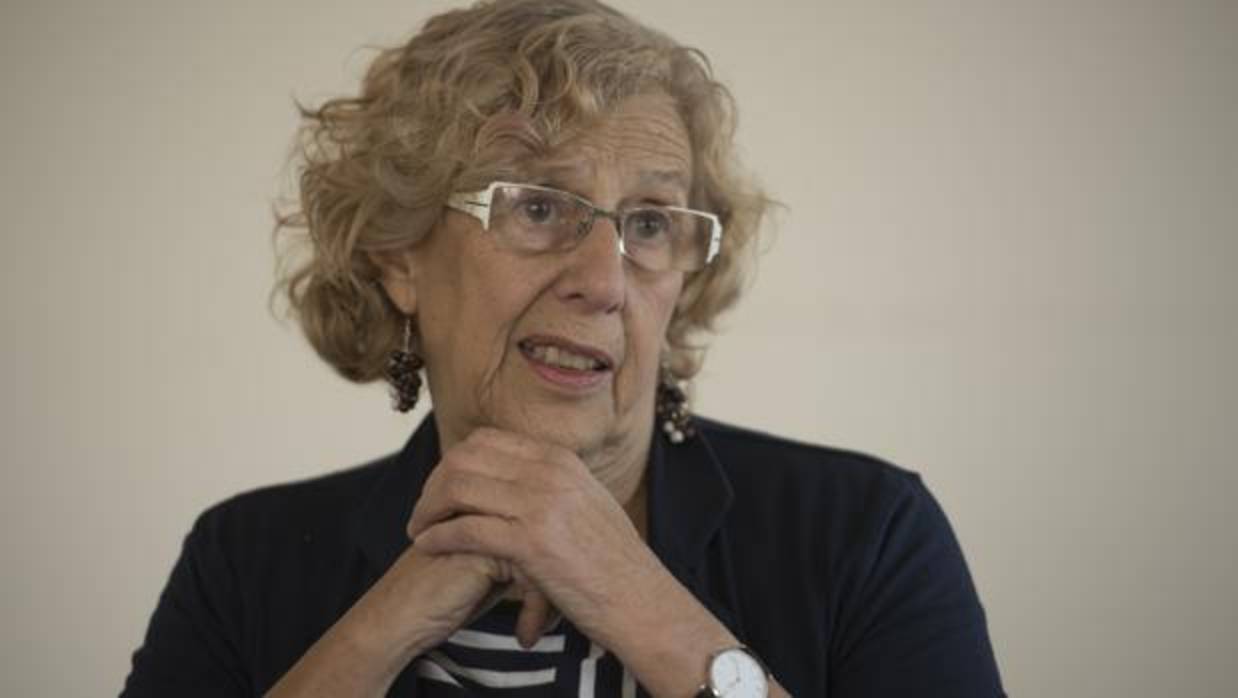 La alcaldesa de Madrid, Manuela Carmena, en una imagen de arhivo