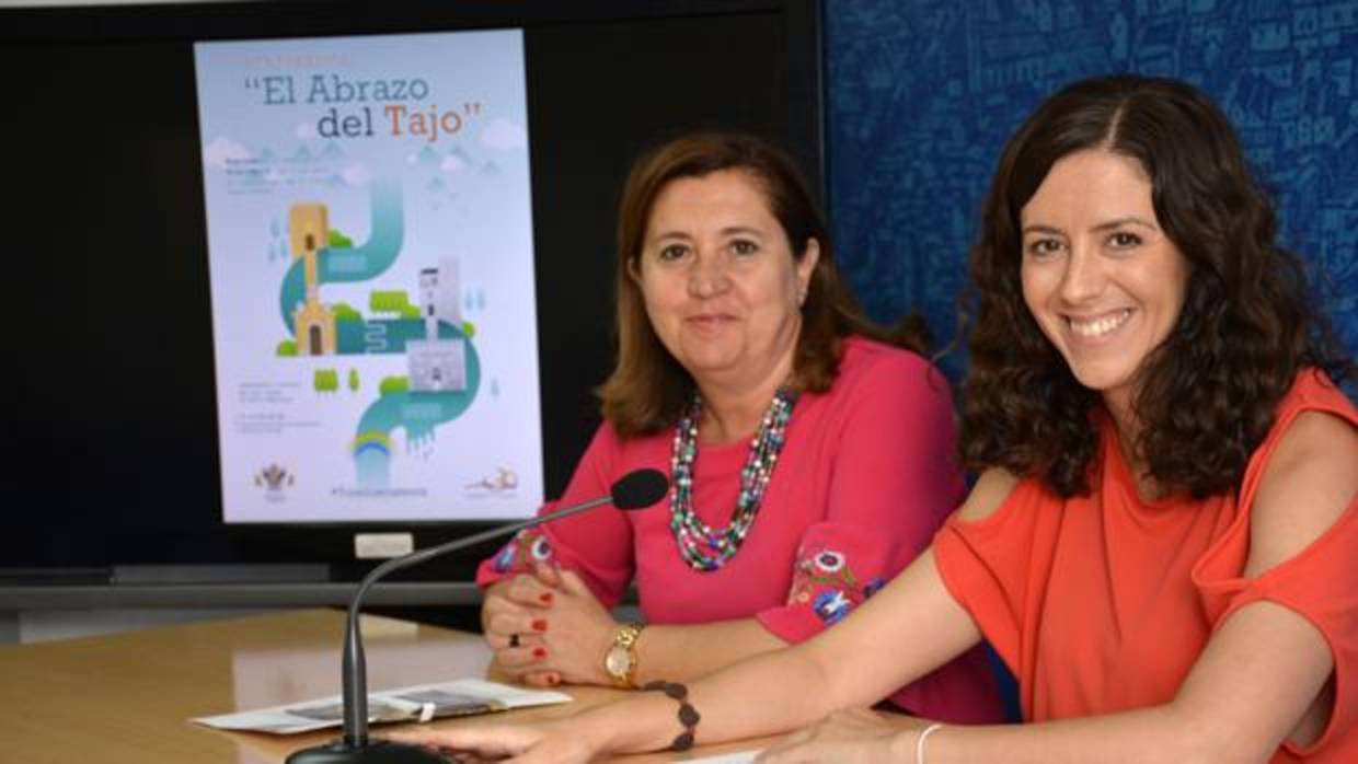 Rosa Ana Rodríguez y Noelia de la Cruz