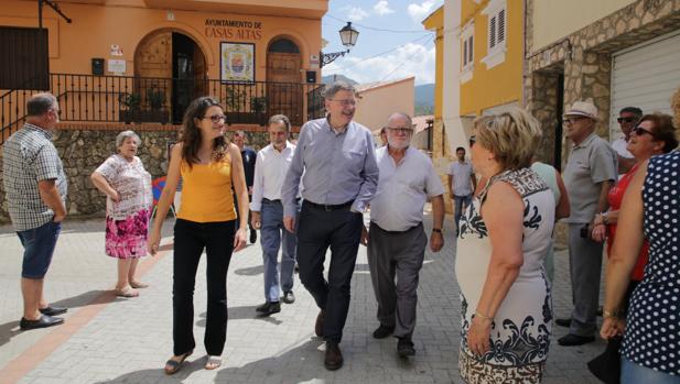 Puig pide ideas a los municipios contra la despoblación para que «no desaparezcan pueblos»