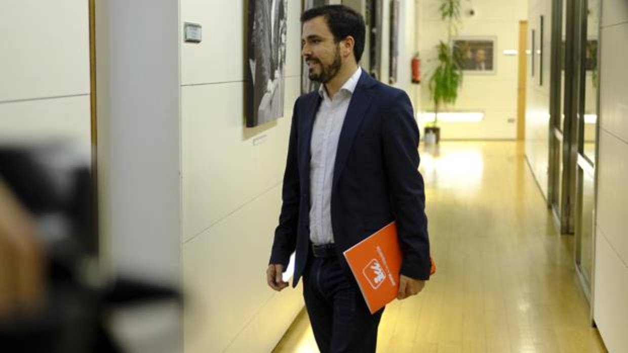 Alberto Garzón, líder de IU