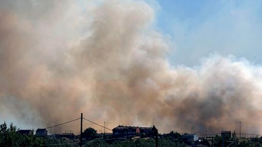 Los vecinos de la pedanía de Oteruelo han sido desalojados como medida de prevención