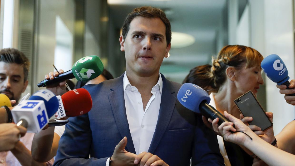 Albert Rivera, presidente de Ciudadanos