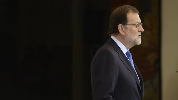 Rajoy, el viernes, en la rueda de prensa en la que hizo balance politico del año