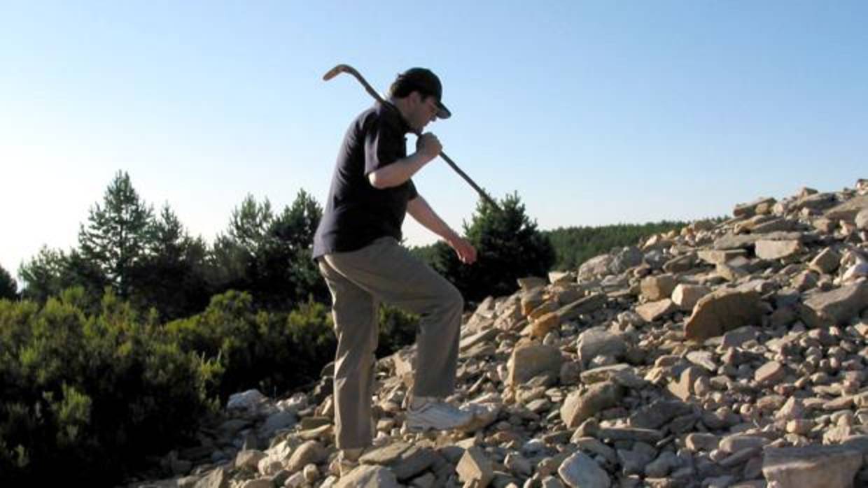 El Camino de Santiago es una cita ineludible en las vacaciones de Herrera, al menos desde que está al frente del Gobierno. Esta fotografía fue tomada en 2003