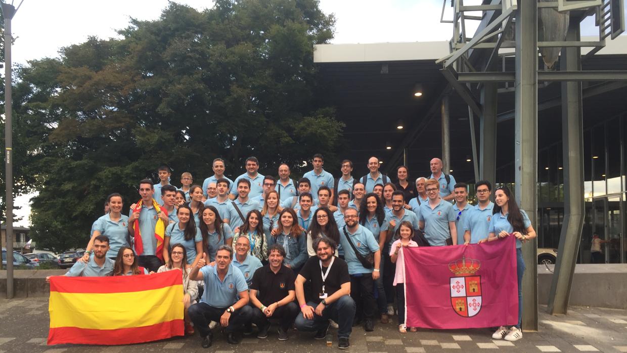 La banda «Manuel de Falla» en la ciudad holandesa