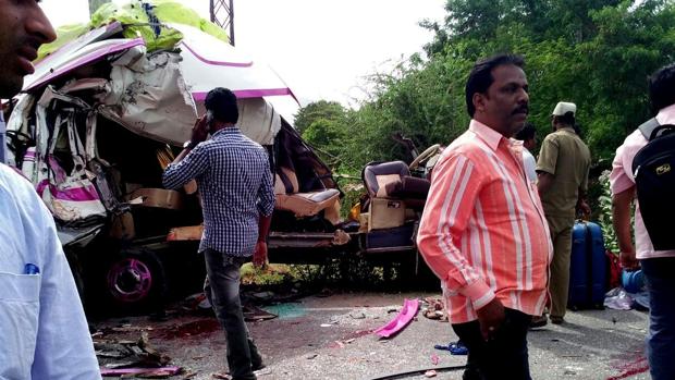 Mueren cuatro cooperantes españoles en un accidente de tráfico en el sur de India