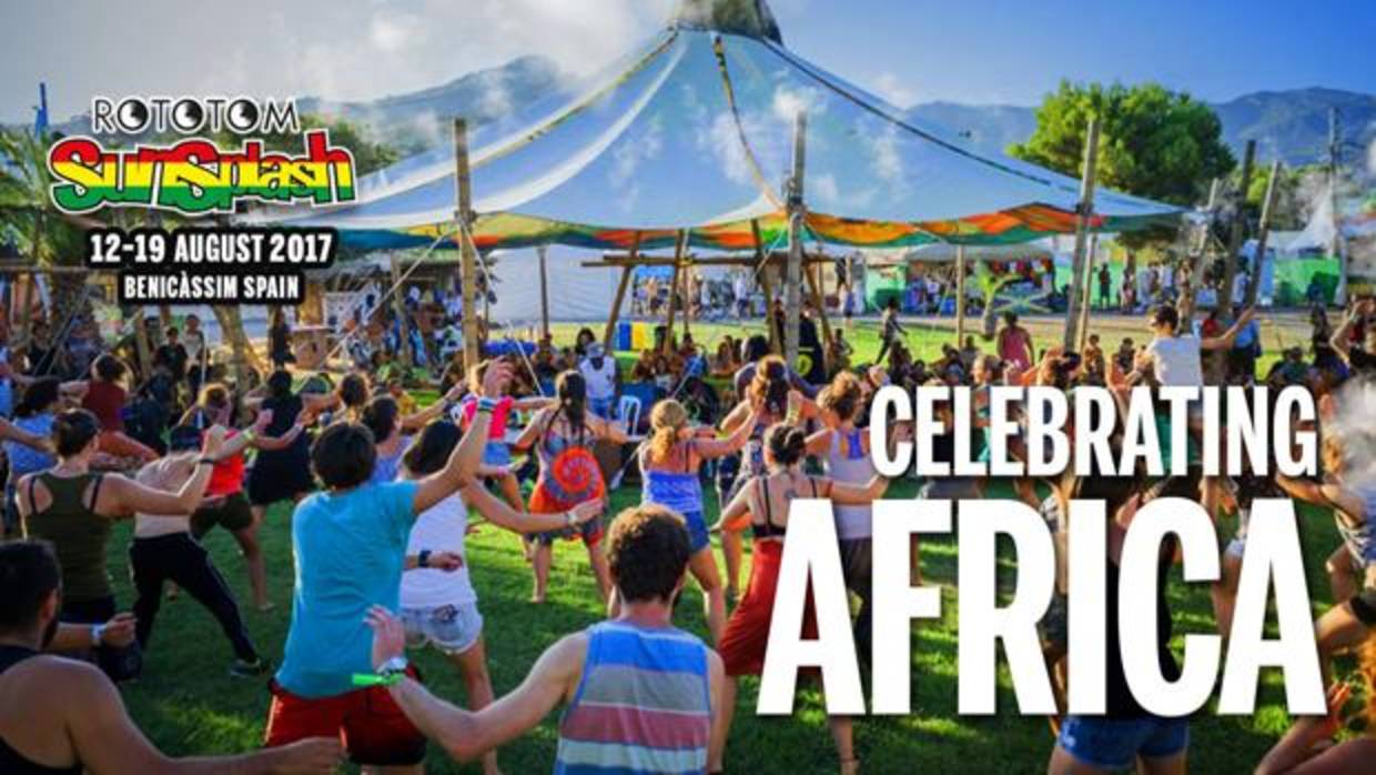 Imagen del cartel del festival Rototom Sunsplash 2017, celebrado en Benicàssim