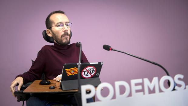 Echenique estará este jueves en Toledo en la toma de posesión de García Molina como vicepresidente