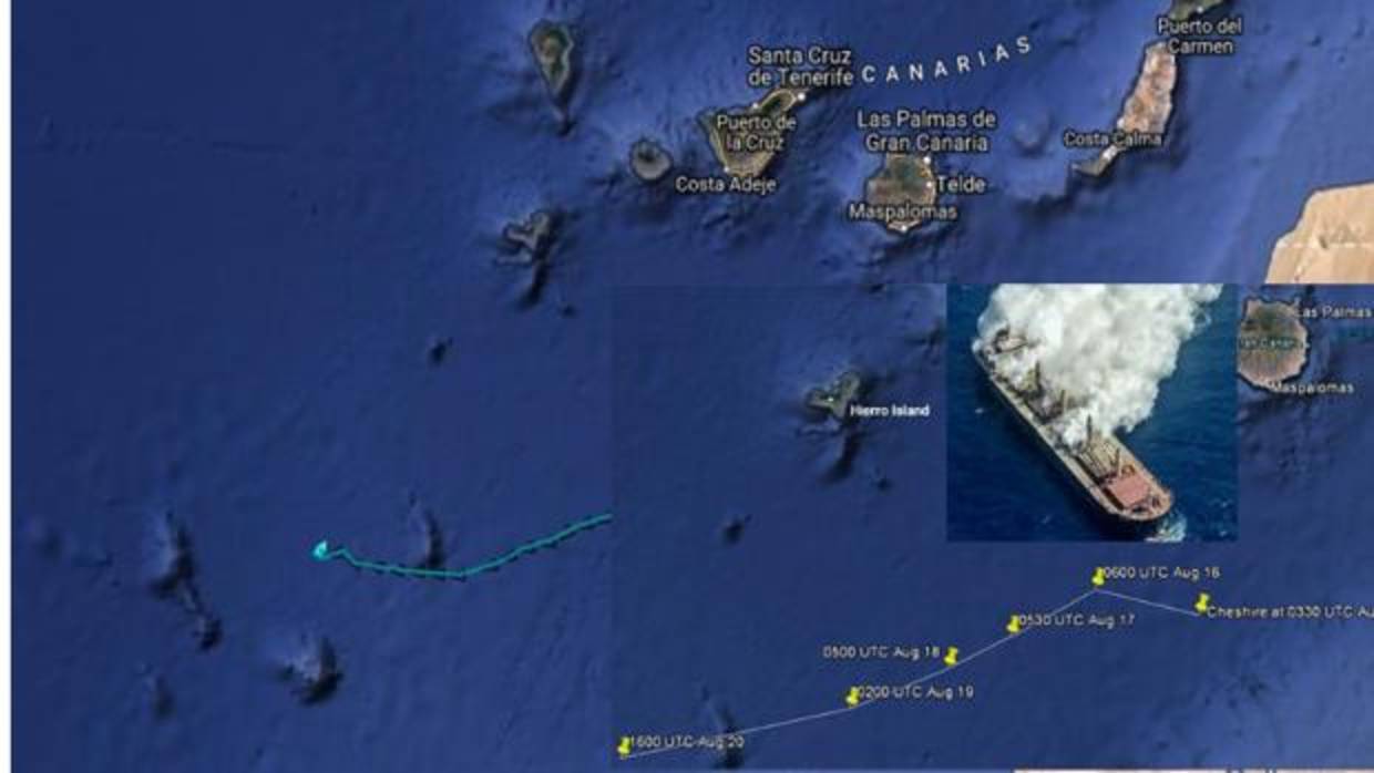 Un barco de Marruecos se suma al control del letal buque que hay al sur de Canarias
