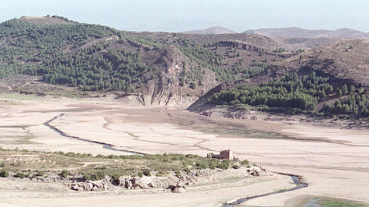 La Tranquera, en la comarca de Calatayud, ejemplo de embalse en situación crítica por falta de agua