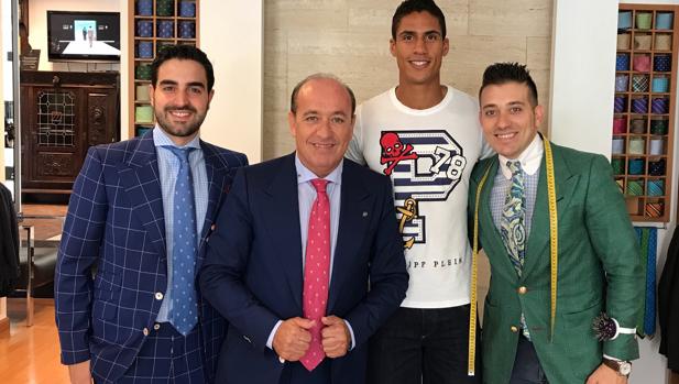 Varane, de turismo en Toledo