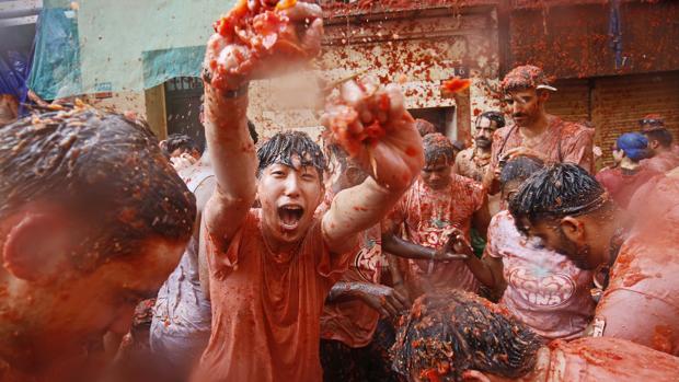 Directo: sigue aquí la retransmisión de la Tomatina