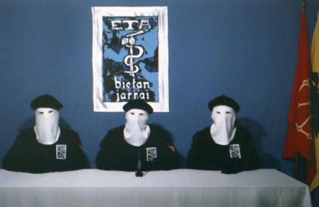 Tres miembros de la banda terrorista ETA dictan un comunicado a través del diario digital Gara