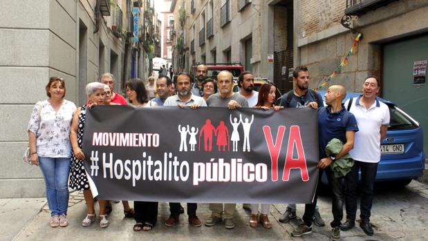 El movimiento «Hospitalito Ya» exige al Gobierno que apruebe la enmienda para la reapertura