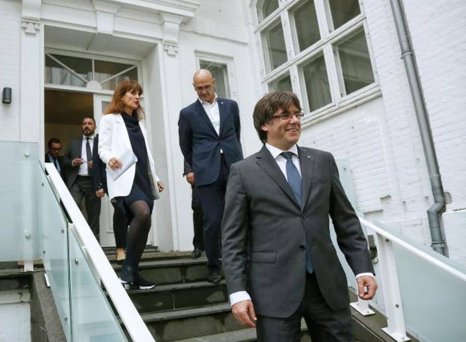 Puigdemont y Romeva encabezan la apertura de la «embajada» catalana en Copenhage
