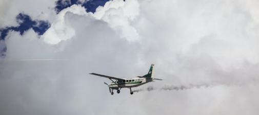 ¿Aviones «antilluvia» en La Mancha?