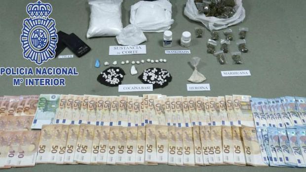 Detenidos cuatro traficantes de droga que operaban en el centro de Madrid