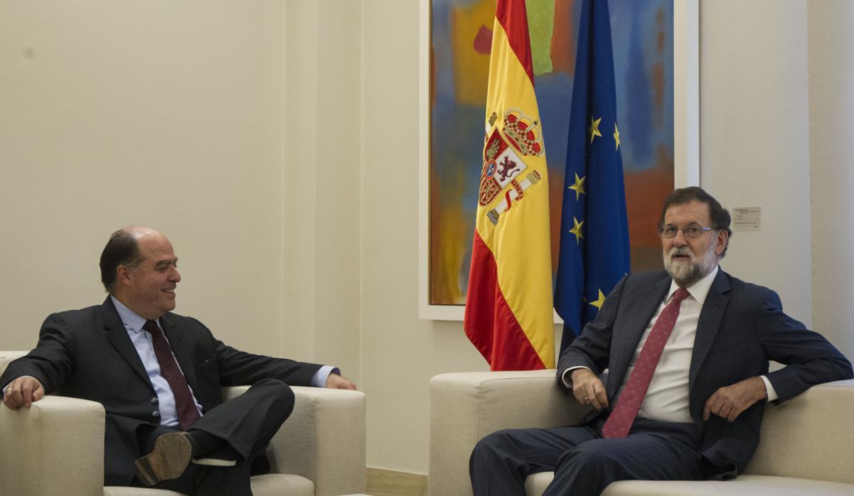 Mariano Rajoy recibe a Julio Borges