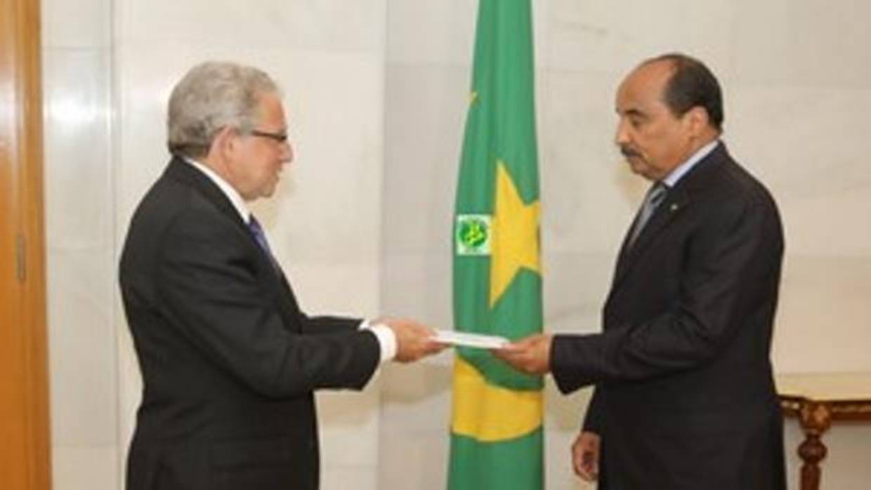El embajador de España en Mauritania presenta sus cartas credenciales