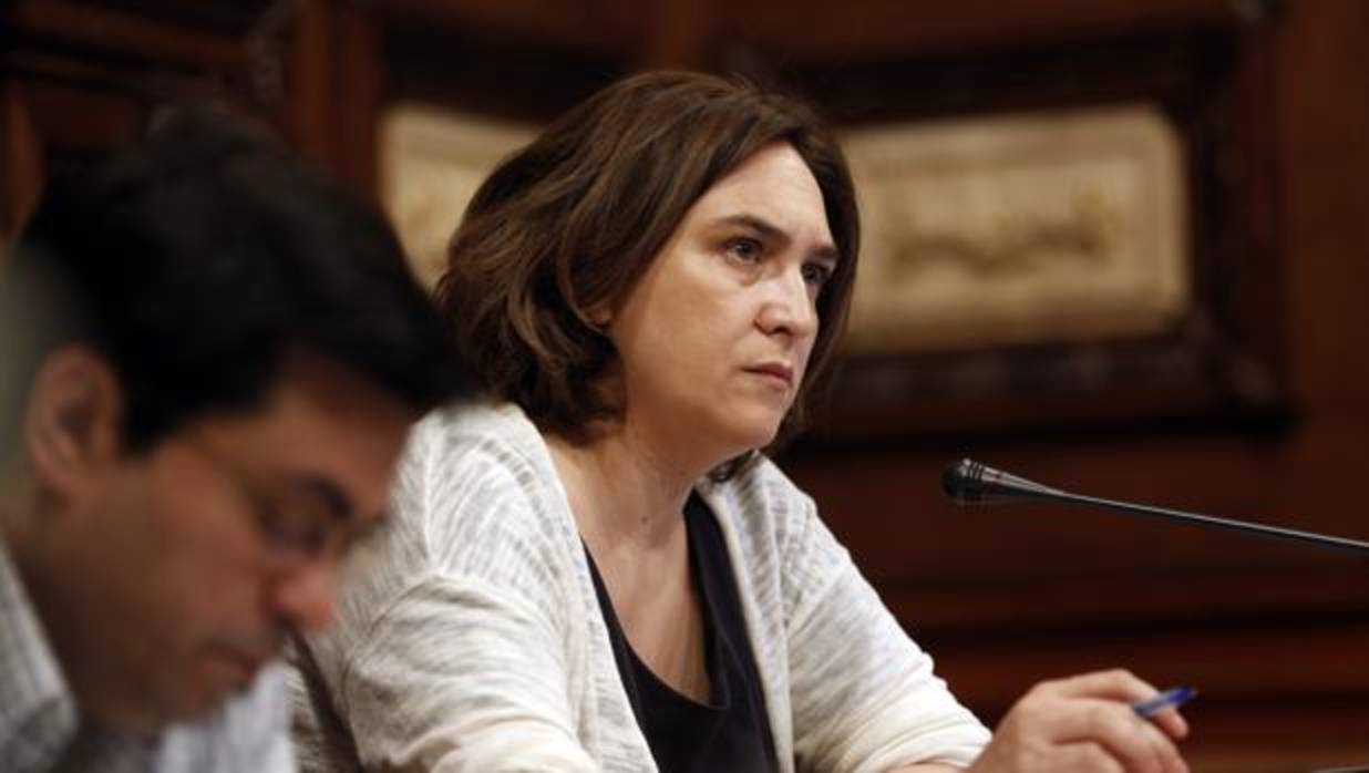 La alcaldesa de Barcelona, Ada Colau