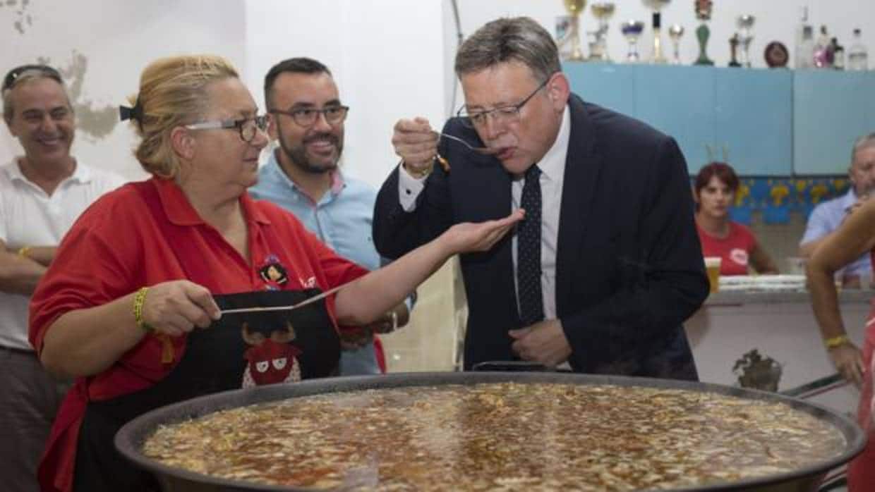 Ximo Puig y Mariano Rajoy, este jueves en Moncloa