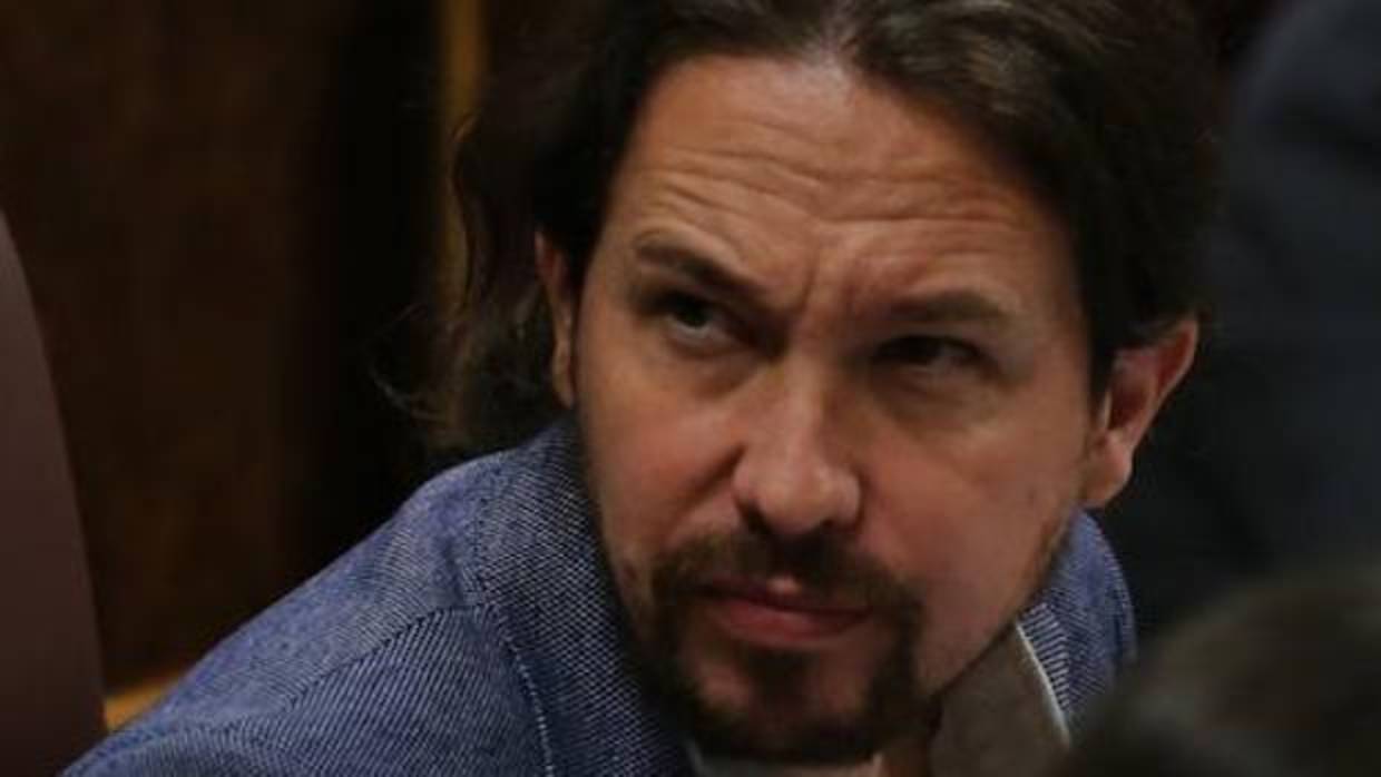 El secretario general de Podemos, Pablo Iglesias