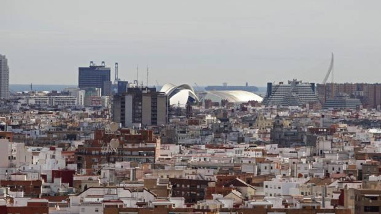 Imagen de las vistas de Valencia