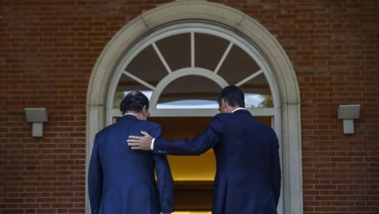 Rajoy y Sánchez se reunieron el jueves en La Moncloa para abordar la crisis catalana