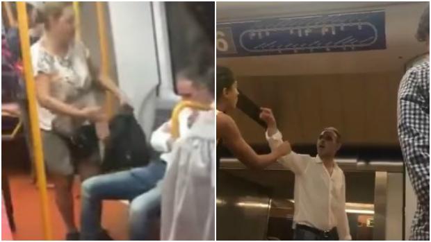 Detenido el neonazi del Metro que trató de echar a una mujer magrebí del vagón al grito de «¡Bájate, mora!»