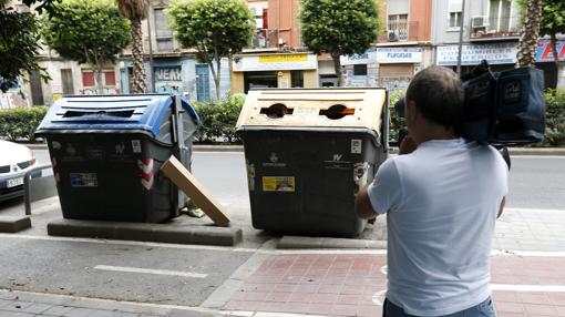 Imagen de la zona en la que se hallaron los restos humanos