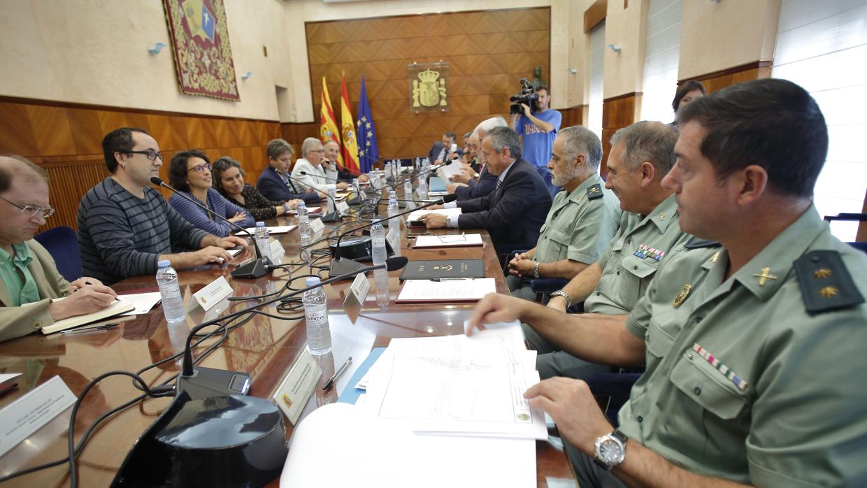 Una de las reuniones preparatorias que están teniendo lugar para preparar el dispositivo de seguridad