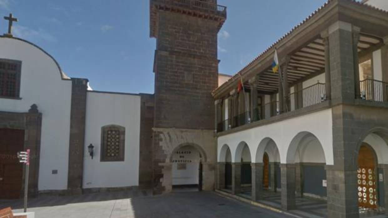 Exteriores de la Audiencia Provincial de Las Palmas